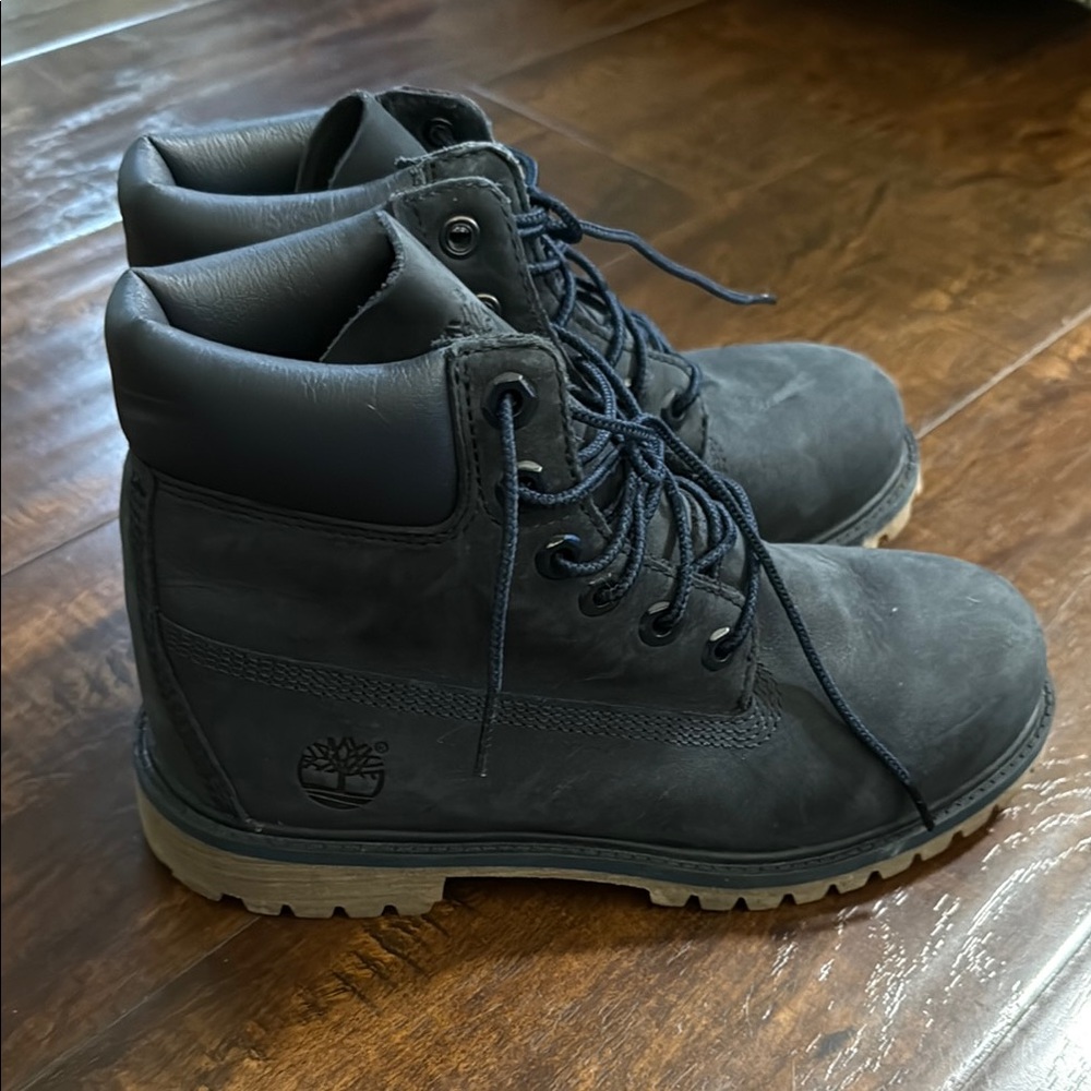 Timberland Black Rugged Ankle Boots Women